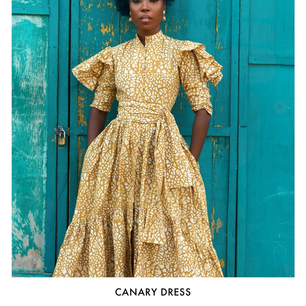 Sika Canary Dress